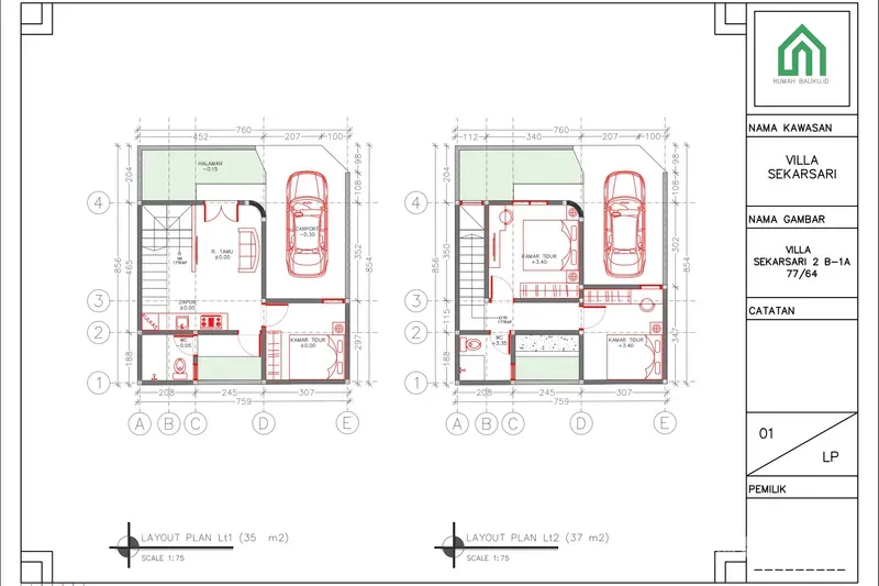 Villa sekarsari B 1A (26 ags) page 0001