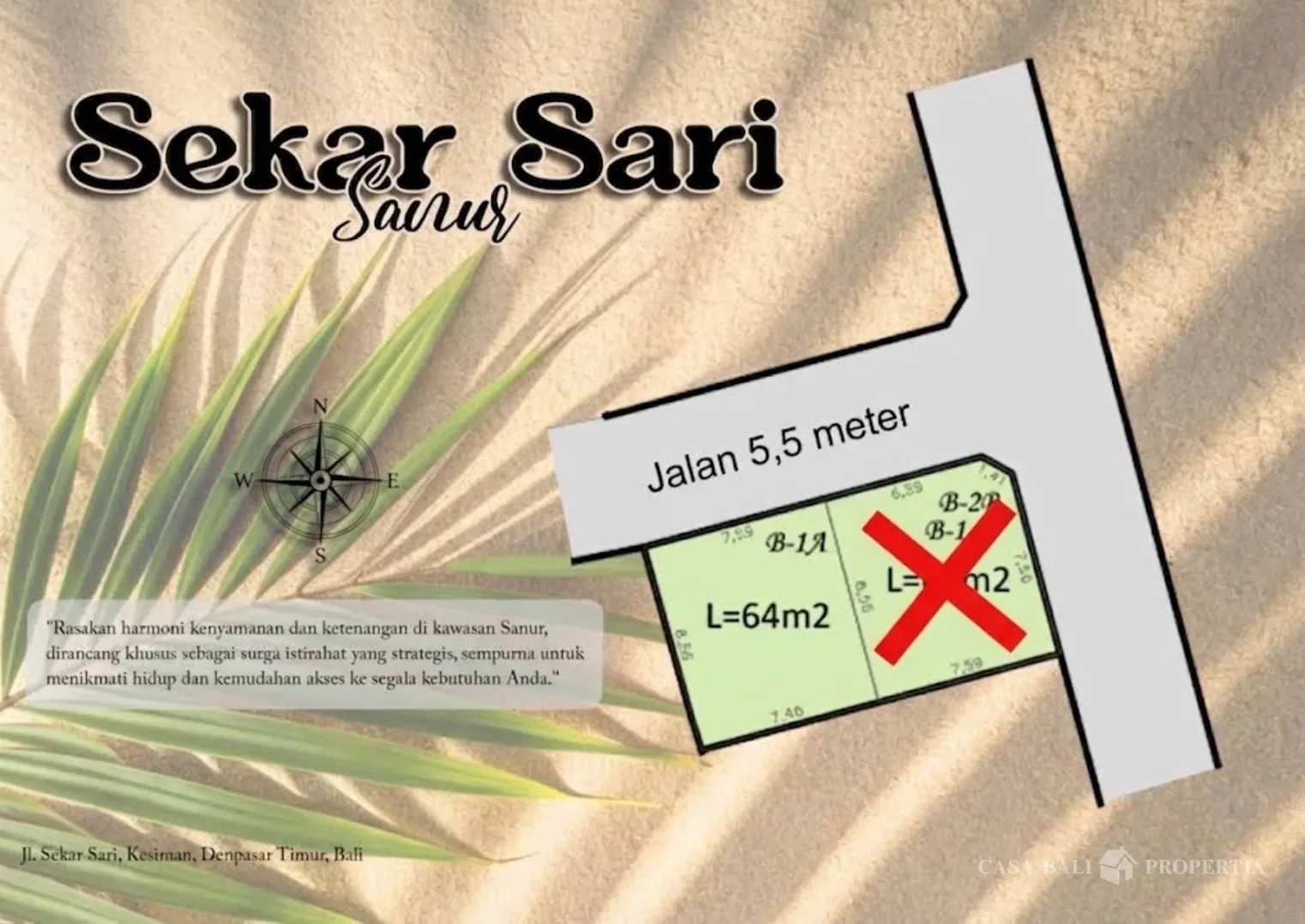 Blok plan sekar sari