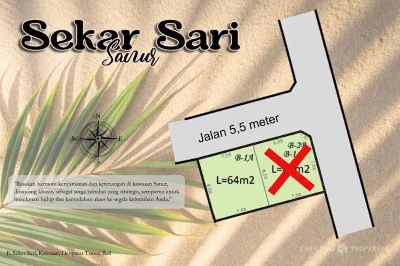 Blok plan sekar sari